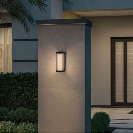 Aplice - Aplica de perete LED exterior din aluminiu IP65 Iman