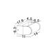 Aplice - Aplica de perete exterior LED 2700K IP65 Rox negru