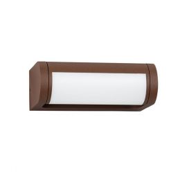 Aplice - Aplica de perete exterior LED 3000K IP65 Rox corten
