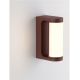 Aplice - Aplica de perete exterior LED 3000K IP65 Rox corten