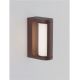 Aplice - Aplica de perete exterior LED 3000K IP65 Rox corten