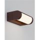 Aplice - Aplica de perete exterior LED 3000K IP65 Rox corten