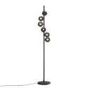 Lampadar modern cu 6 de surse de lumina Dallas negru