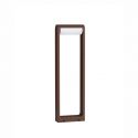 Stalp exterior LED 3000K IP65 Rox corten, H-60cm