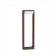 Stalp exterior LED 3000K IP65 Rox corten, H-60cm