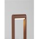 Stalpi - Stalp exterior LED 3000K IP65 Rox corten, H-60cm