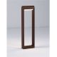 Stalpi - Stalp exterior LED 3000K IP65 Rox corten, H-60cm