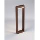 Stalpi - Stalp exterior LED 3000K IP65 Rox corten, H-60cm