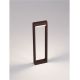Stalpi - Stalp exterior LED 3000K IP65 Rox corten, H-60cm