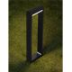 Stalpi - Stalp exterior LED 2700K IP65 Rox negru, H-60cm