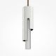 Pendule, Lustre suspendate - Lustra, Pendul Maris din metal auriu si scoica Capiz