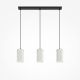 Pendule, Lustre suspendate - Lustra, Pendul Maris din metal auriu si scoica Capiz