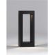 Stalpi - Stalp exterior LED 2700K IP65 DOLIX negru, H-30cm