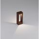Stalpi - Stalp exterior LED 3000K IP65 DOLIX corten, H-30cm