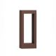 Stalpi - Stalp exterior LED 3000K IP65 DOLIX corten, H-30cm