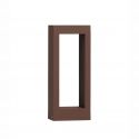 Stalp exterior LED 2700K IP65 DOLIX corten, H-30cm