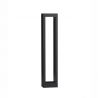 Stalp exterior LED 3000K IP65 DOLIX negru, H-60cm