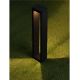 Stalpi - Stalp exterior LED 3000K IP65 DOLIX negru, H-60cm