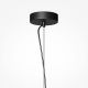 Pendule, Lustre suspendate - Lustra, Pendul minimalist sfera marmura neagra Texture