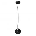 Lustra, Pendul minimalist sfera marmura neagra Texture