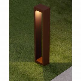 Stalpi - Stalp exterior LED 3000K IP65 DOLIX corten, H-60cm