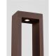 Stalpi - Stalp exterior LED 2700K IP65 DOLIX corten, H-60cm