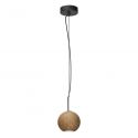 Lustra, Pendul minimalist sfera lemn natur Texture