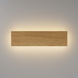 Aplice, corpuri de iluminat pentru pereti - Aplica de perete minimalista lemn natur Texture