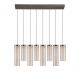 Pendule, Lustre suspendate - Lustra cu 8 pendule LED BRIELLE