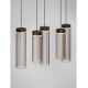 Pendule, Lustre suspendate - Lustra cu 8 pendule LED BRIELLE