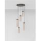 Pendule, Lustre suspendate - Lustra cu 5 pendule LED BRIELLE