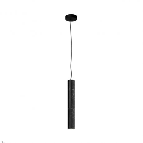 Pendule, Lustre suspendate - Pendul din marmura neagra Texture