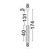 Pendule, Lustre suspendate - Lustra, Pendul LED modern BRIELLE