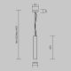 Pendule, Lustre suspendate - Pendul din lemn natur Texture