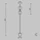 Lampadare - Lampadar, Lampa de podea LED Double Moon