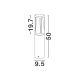 Stalpi - Stalp de exterior LED IP65 VARU H-50cm