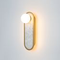 Aplica LED mozaic din sidef natural Capiz Perlamour 