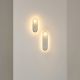 Aplice, corpuri de iluminat pentru pereti - Aplica LED mozaic din sidef natural Capiz Perlamour