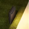 Mini Stalp de exterior LED 2700K, IP67 RECTO H-23cm gri inchis