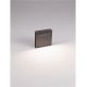 Stalpi - Mini Stalp de exterior LED 2700K, IP67 RECTO H-23cm gri inchis