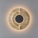 Aplica de perete LED din travertin natural Daylight
