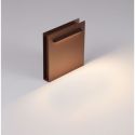 Mini Stalp de exterior LED 2700K, IP67 RECTO H-23cm corten