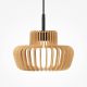 Pendule, Lustre suspendate - Lustra LED design japonez din lemn Namiki