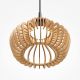 Pendule, Lustre suspendate - Lustra LED design japonez din lemn Namiki