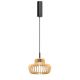 Pendule, Lustre suspendate - Lustra LED design japonez din lemn Namiki