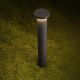 Stalpi - Stalp de exterior LED 2700K, IP65 BAST H-45cm gri inchis