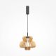 Pendule, Lustre suspendate - Lustra LED design japonez din lemn Namiki