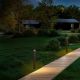 Stalpi - Stalp de exterior LED 2700K, IP65 BAST H-65cm corten