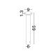 Stalpi - Stalp de exterior LED 3000K, IP65 BAST H-65cm corten