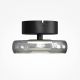 Lustre aplicate - Lustra aplicata tavan Float sticla fumurie